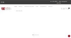 Desktop Screenshot of acuphysio.ie